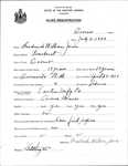 Alien Registration- Jones, Frederick W. (Orono, Penobscot County)