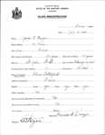 Alien Registration- Dwyer, James E. (Orono, Penobscot County)
