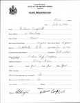 Alien Registration- Campbell, William (Orono, Penobscot County)