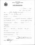Alien Registration- Commeau, John B. (Orono, Penobscot County)