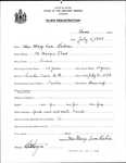 Alien Registration- Babin, Mary A. (Orono, Penobscot County)