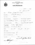 Alien Registration- Blanchard, William J. (Orono, Penobscot County)