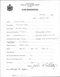Alien Registration- Whitty, John A. (Old Town, Penobscot County)