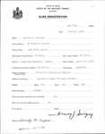 Alien Registration- Sevigny, Harvey J. (Old Town, Penobscot County)