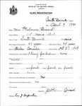 Alien Registration- Brisard, Mrs. Philomine (South Berwick, York County)