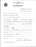 Alien Registration- Burden, Mrs. Otis (South Berwick, York County)