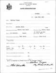 Alien Registration- Forgue, Obeline (Jackman, Somerset County)