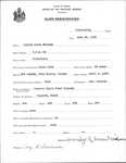 Alien Registration- Mailman, Hanley A. (Pittsfield, Somerset County)