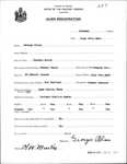 Alien Registration- Blais, George (Jackman, Somerset County)