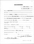 Alien Registration- Blais, John B. (Jackman, Somerset County)