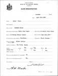 Alien Registration- Blais, Peter (Jackman, Somerset County)