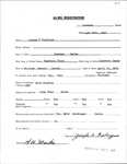 Alien Registration- Rodrigue, Joseph A. (Jackman, Somerset County) by Joseph A. Rodrigue