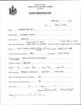 Alien Registration- Maillet, Laurent (Madison, Somerset County)
