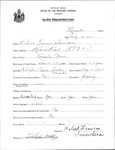 Alien Registration- Saunders, Robert F. (Lincoln, Penobscot County)