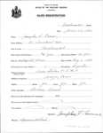 Alien Registration- Evans, Josepha V. (Millinocket, Penobscot County)