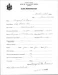 Alien Registration- Evans, Margaret A. (Millinocket, Penobscot County)