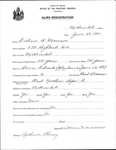 Alien Registration- Morrison, William R. (Millinocket, Penobscot County) by William R. Morrison