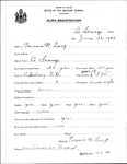 Alien Registration- Long, Fannie M. (Lagrange, Penobscot County)