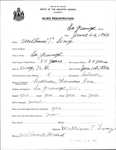 Alien Registration- Long, William T. (Lagrange, Penobscot County) by William T. Long