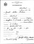 Alien Registration- Saulnier, Joseph S. (Howland, Penobscot County)