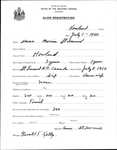 Alien Registration- St Amand, Anna M. (Howland, Penobscot County)