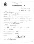 Alien Registration- Grant, Tom (Hudson, Penobscot County)