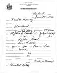 Alien Registration- Harvey, Fred W. (Howland, Penobscot County)