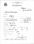 Alien Registration- Hamel, Fred A. (Milford, Penobscot County)