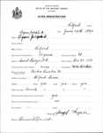 Alien Registration- Legere, Joseph E. (Milford, Penobscot County)