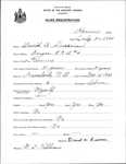 Alien Registration- Crossman, David A. (Hermon, Penobscot County)