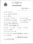 Alien Registration- Costain, George W. (Holden, Penobscot County)