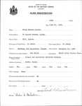 Alien Registration- Morris, Frank E. (Milo, Piscataquis County) by Frank E. Morris