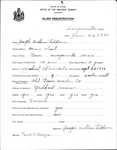 Alien Registration- Leblanc, Joseph William (Sangerville, Piscataquis County) by Joseph William Leblanc