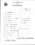 Alien Registration- Wolchok, Michael (Anson, Somerset County)