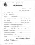 Alien Registration- Wainer, William (Fairfield, Somerset County)