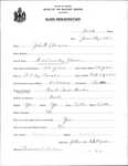 Alien Registration- Adams, John W. (Woolwich, Sagadahoc County) by John W. Adams
