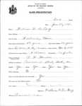 Alien Registration- De Long, William H. (Woolwich, Sagadahoc County)