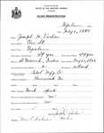 Alien Registration- Vachon, Joseph H. (Topsham, Sagadahoc County)