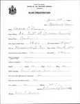 Alien Registration- Dumais, Edward C. (Topsham, Sagadahoc County)