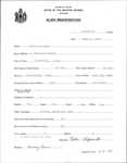 Alien Registration- Lapointe, Della (Fairfield, Somerset County) by Della Lapointe