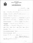 Alien Registration- Davis, Walter U. (Bath, Sagadahoc County)