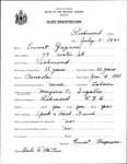 Alien Registration- Gagnon, Ernest (Richmond, Sagadahoc County) by Ernest Gagnon