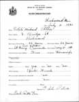 Alien Registration- Potvin, Odile M. (Richmond, Sagadahoc County)