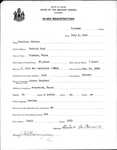 Alien Registration- Debonis, Theodore (Topsham, Sagadahoc County)