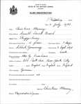 Alien Registration- Maunz, Christine (Phippsburg, Sagadahoc County)