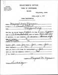 Alien Registration- Wyman, Margaret M. (Phippsburg, Sagadahoc County) by Margaret M. Wyman