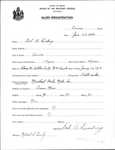 Alien Registration- Lindsay, Earl A. (Corinna, Penobscot County)