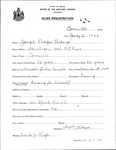 Alien Registration- Thebarge, Joseph Prosper (Cornville, Somerset County)