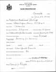 Alien Registration- Thebarge, Napoleon F. (Cornville, Somerset County)