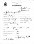 Alien Registration- Hallett, John H. (Garland, Penobscot County)
